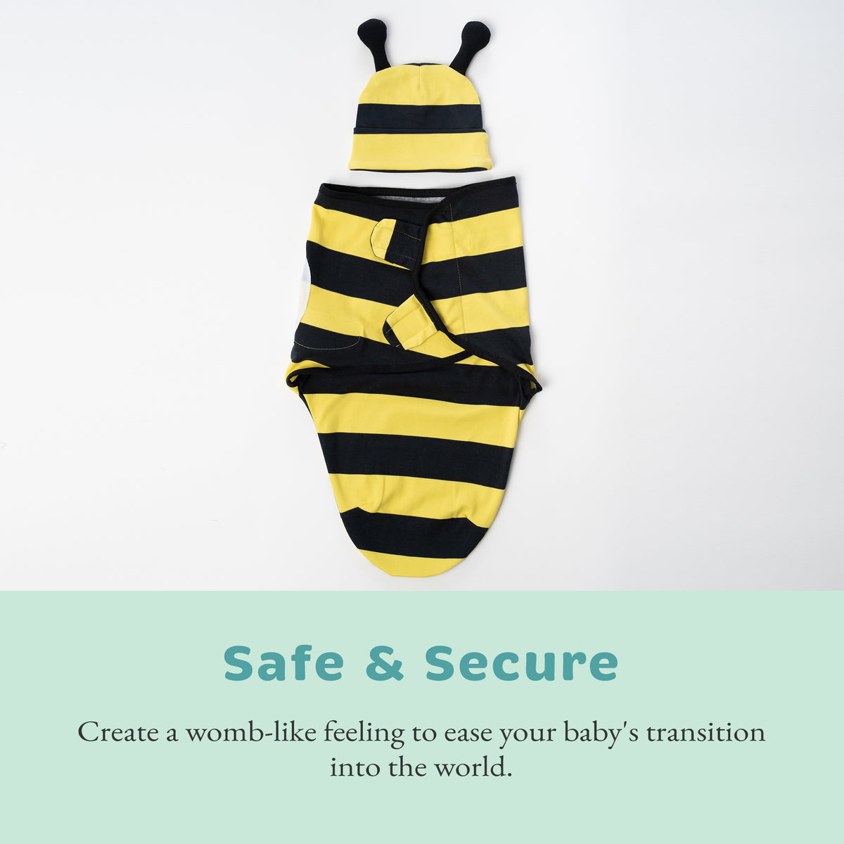 Bumble Bee Cotton Swaddle