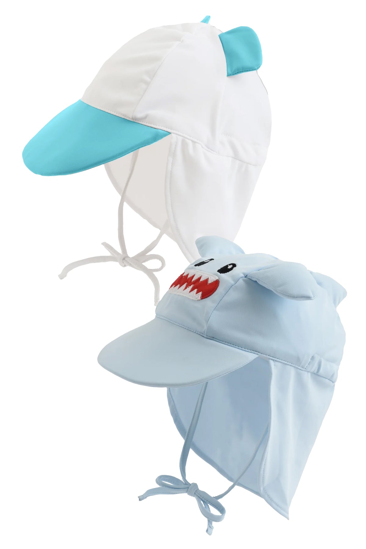 Blue Bear & Shark Sunhat (2 Pack)