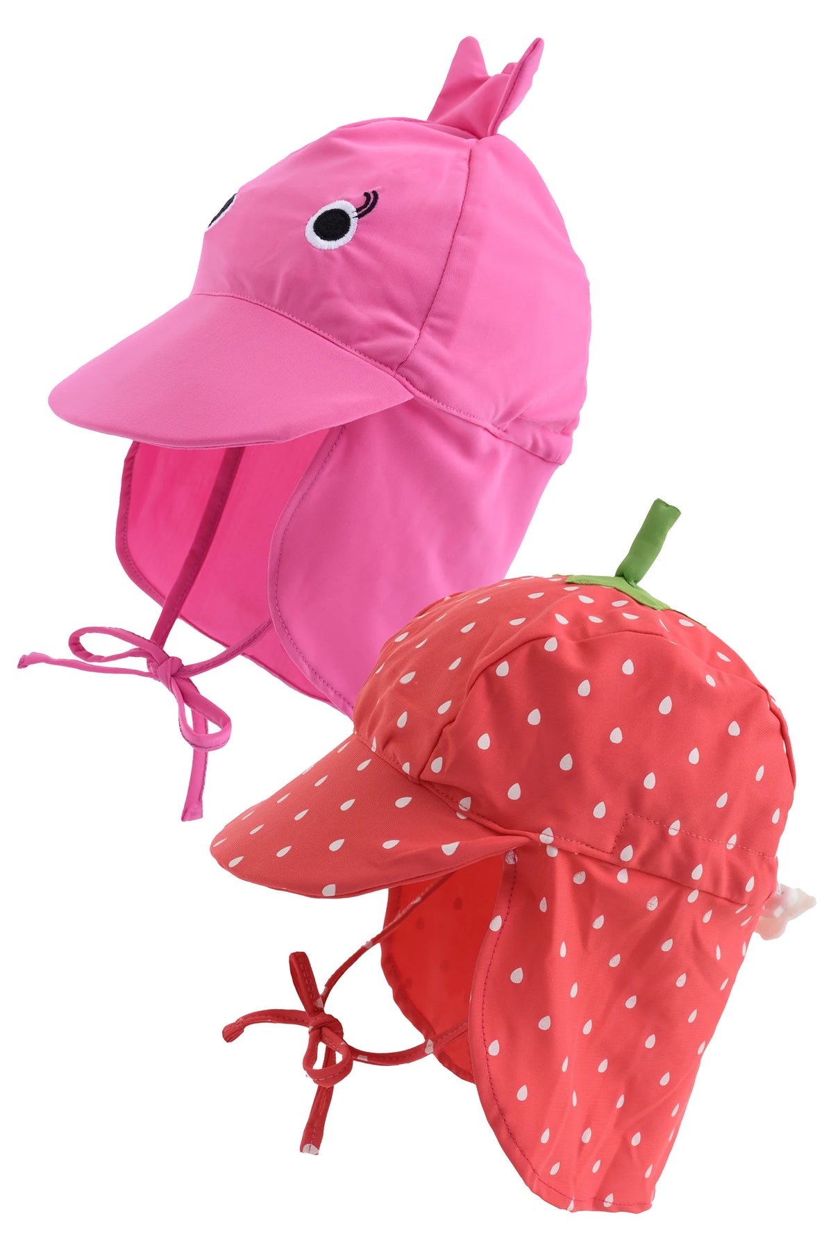 Strawberry & Flamingo Sunhat (2 Pack)