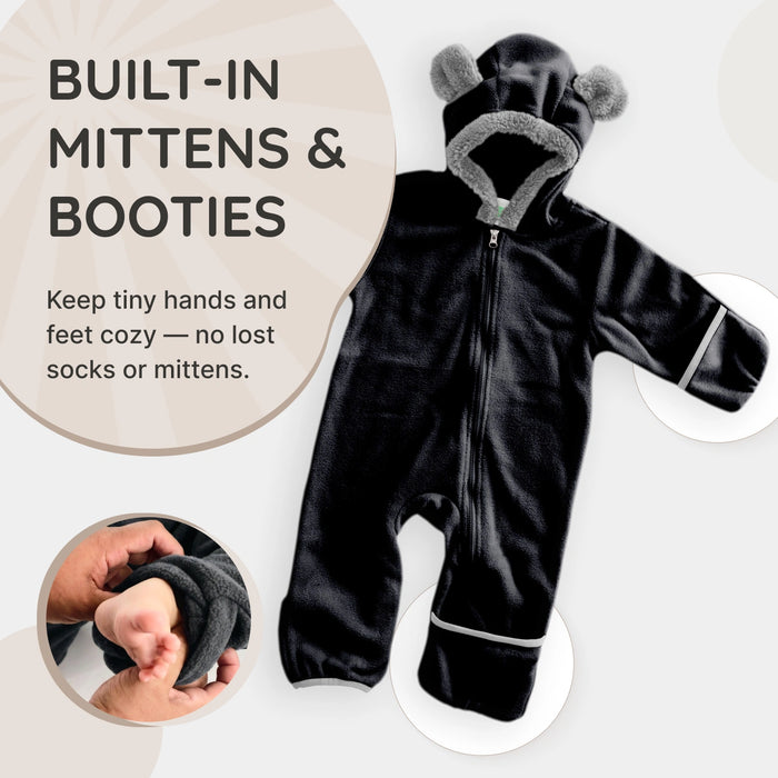 Bear Fleece Bunting