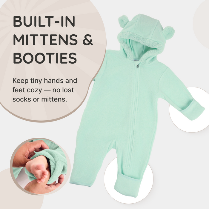 Bear Fleece Bunting (Limited Edition Colors)