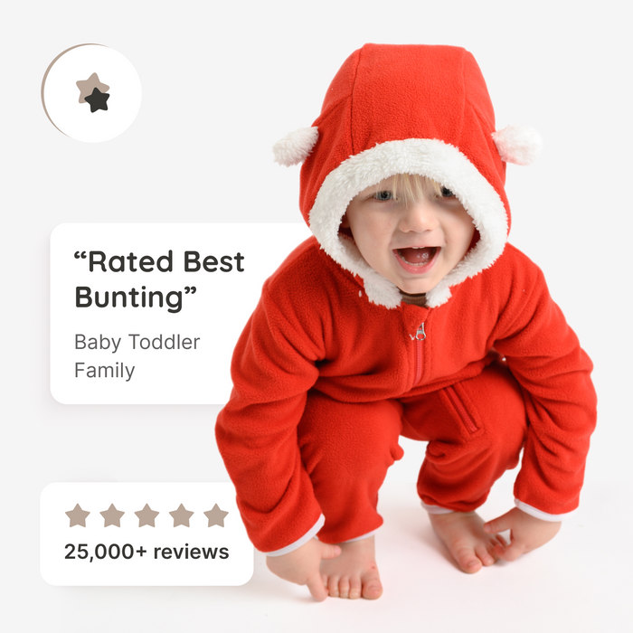 Bear Fleece Bunting (Limited Edition Colors)