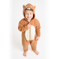 Red Panda Fleece Bunting