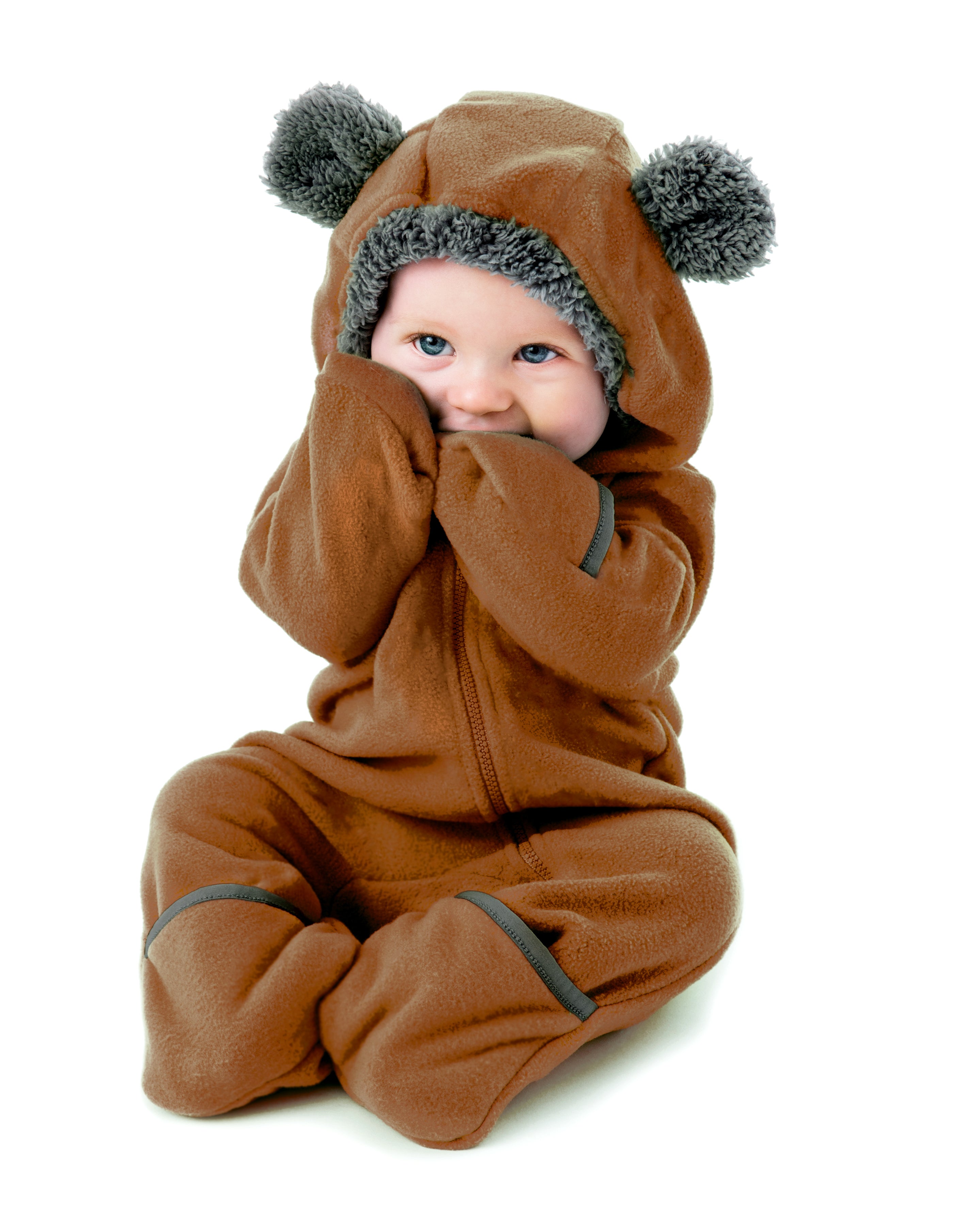 Bear Fleece Bunting