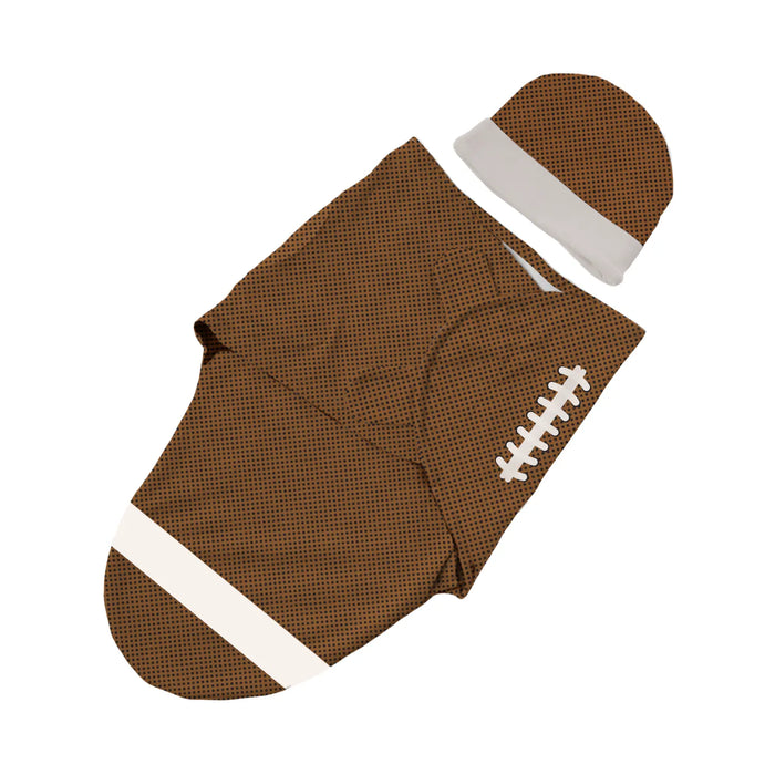 Football Cotton Swaddle