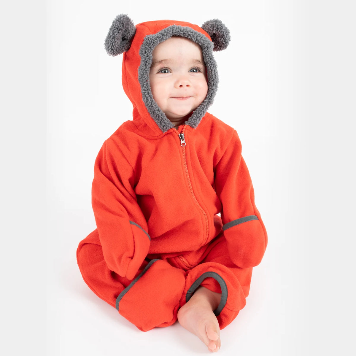Bear Fleece Bunting