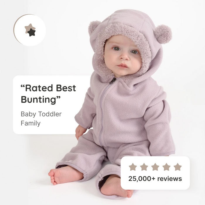 Bear Fleece Bunting (Limited Edition Colors)