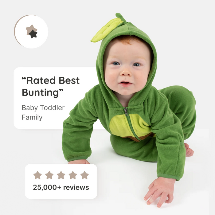 Avocado Fleece Bunting