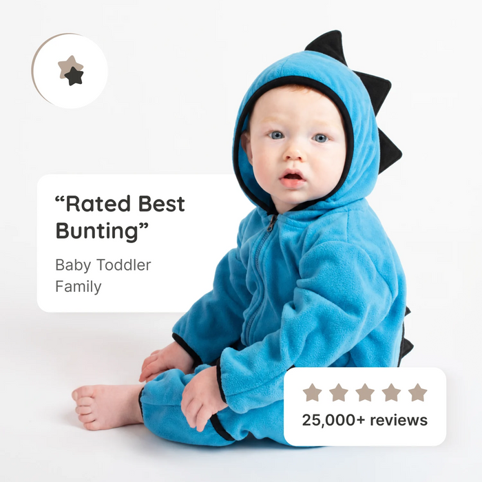 Dino Fleece Bunting