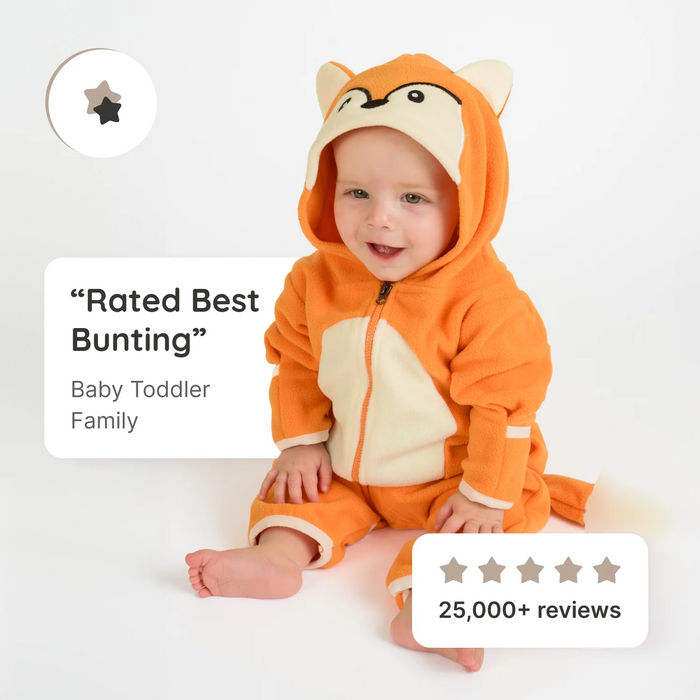 Fox Fleece Bunting