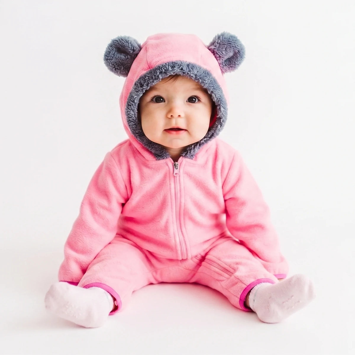 Bear Fleece Bunting