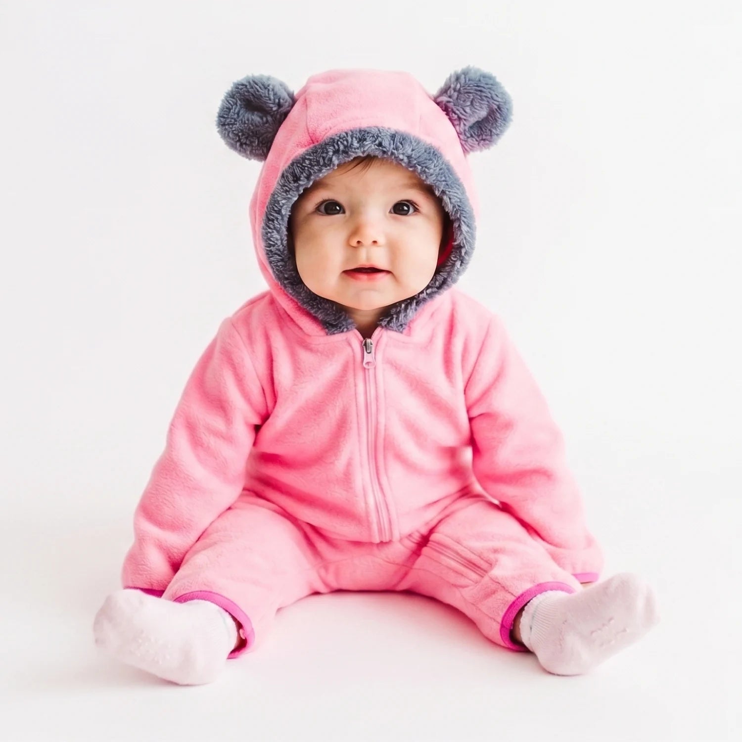 Bear Fleece Bunting