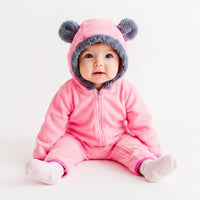 Bear Fleece Bunting