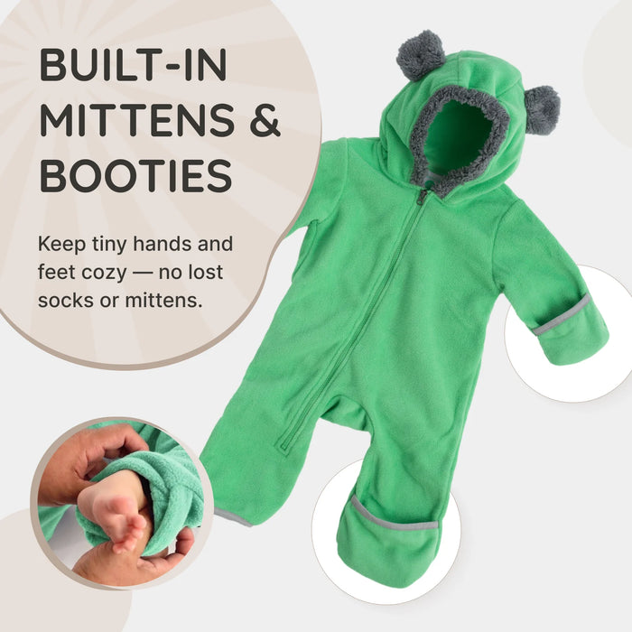 Bear Fleece Bunting