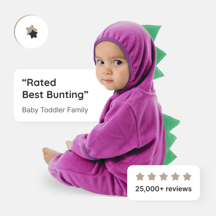 Dino Fleece Bunting