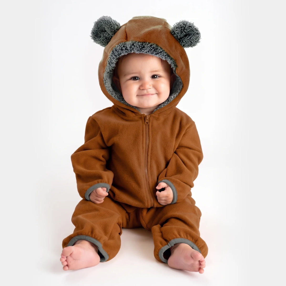 Bear Fleece Bunting