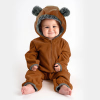 Bear Fleece Bunting