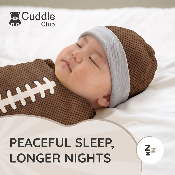 Football Cotton Swaddle