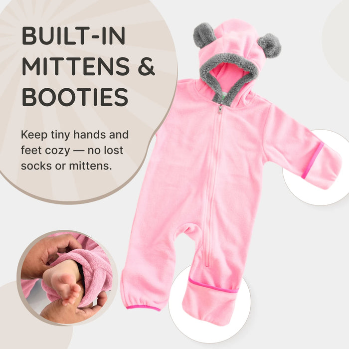 Bear Fleece Bunting