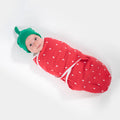 Strawberry Cotton Swaddle
