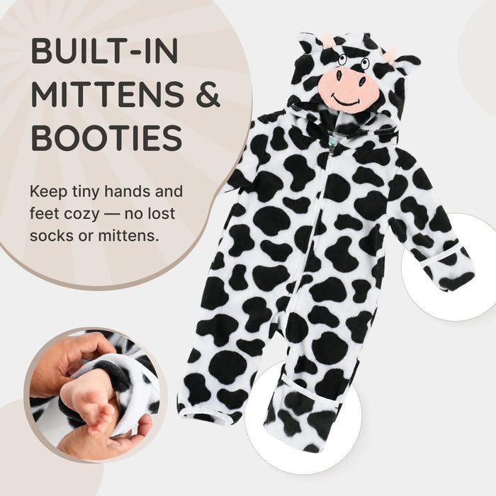 Cow Fleece Bunting
