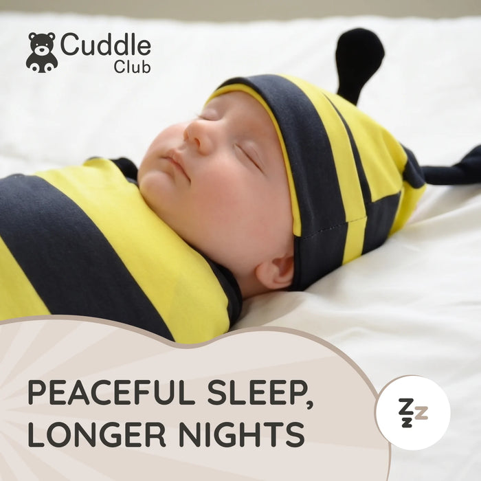 Bumble Bee Cotton Swaddle