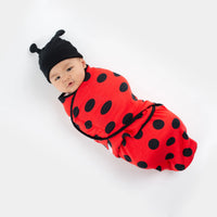 Ladybug Cotton Swaddle