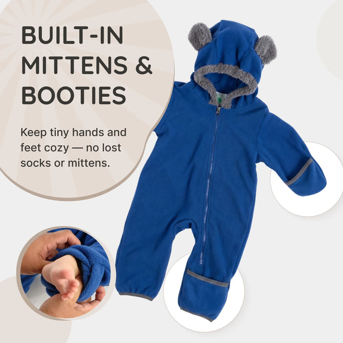 Bear Fleece Bunting