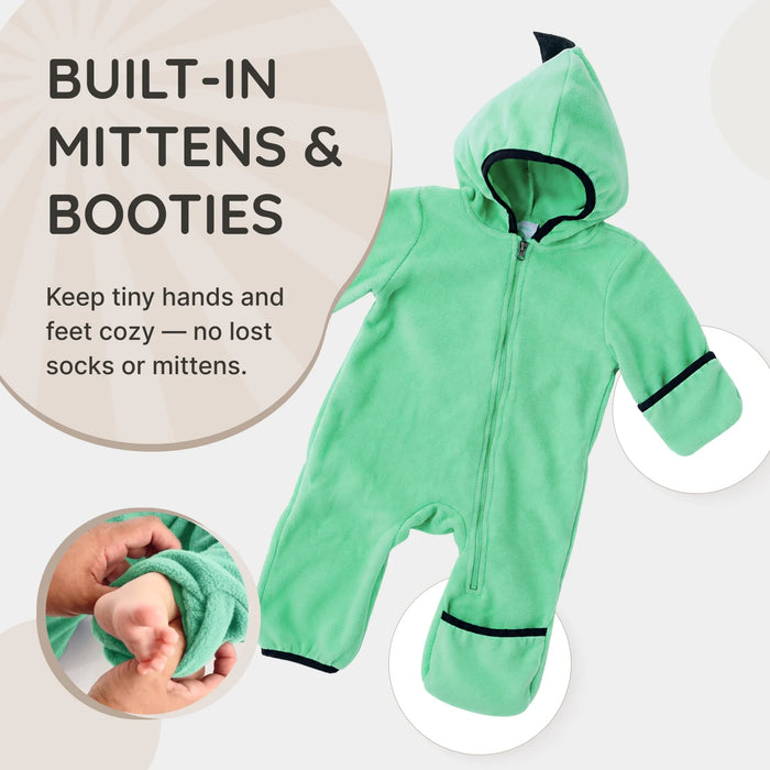 Dino Fleece Bunting