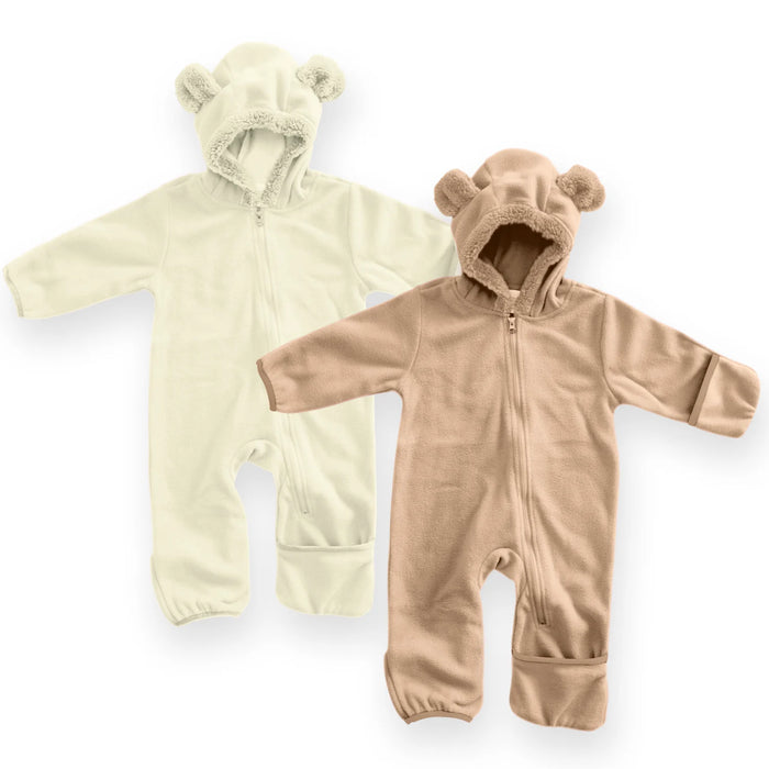 Bear Fleece Bunting