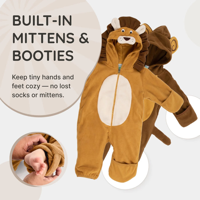 Lion & Monkey Bunting (2 Pack)