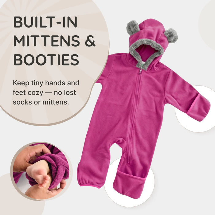 Bear Fleece Bunting