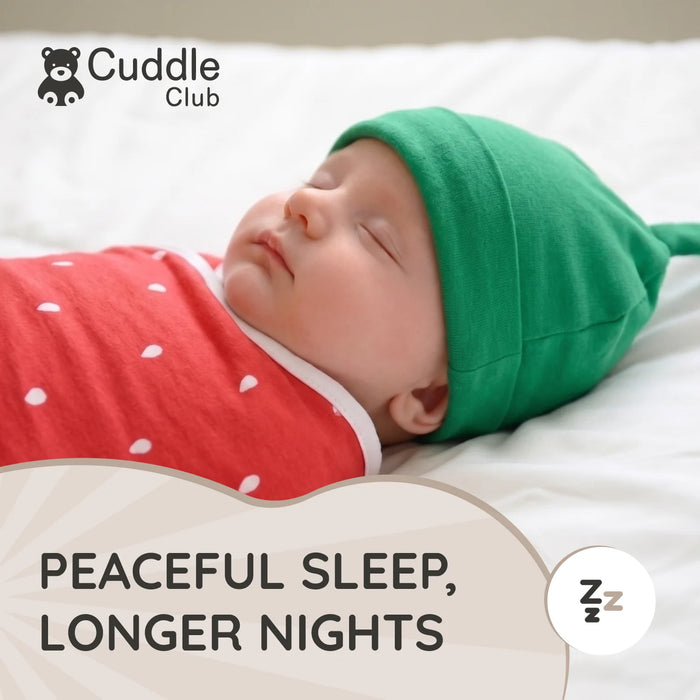 Strawberry Cotton Swaddle