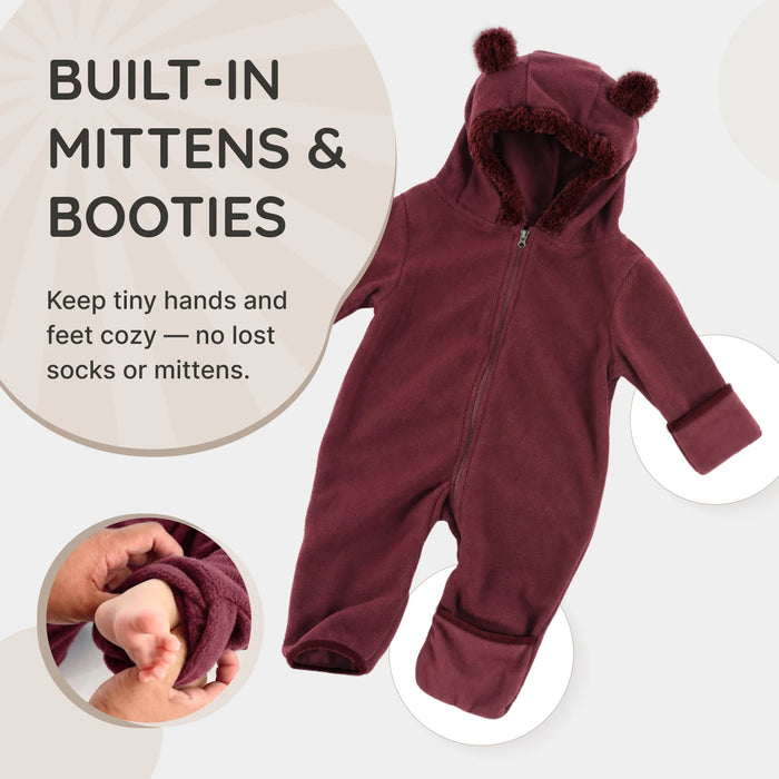 Bear Fleece Bunting (Limited Edition Colors)