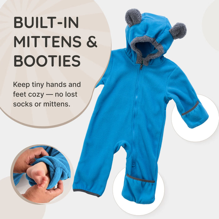 Bear Fleece Bunting