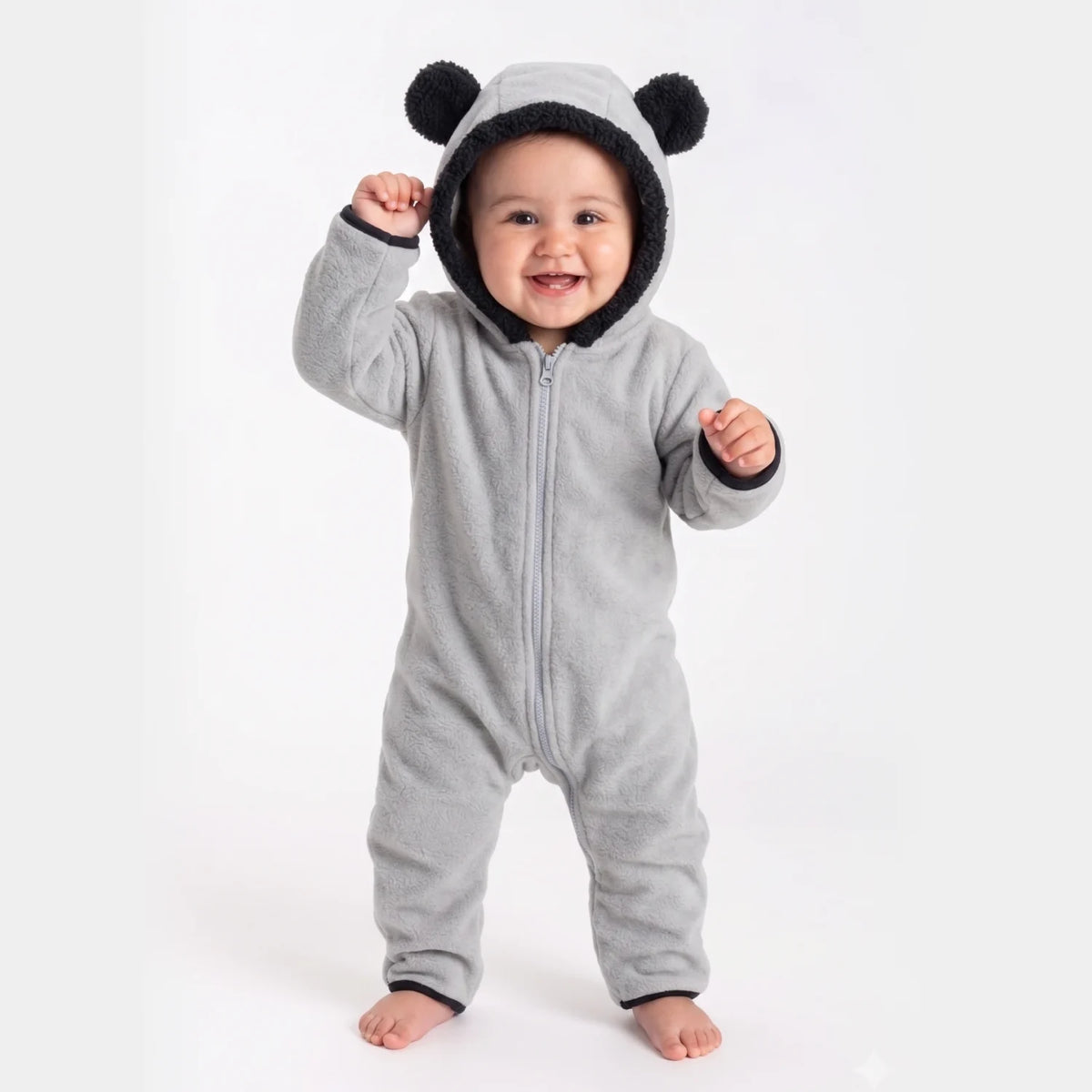 Bear Fleece Bunting