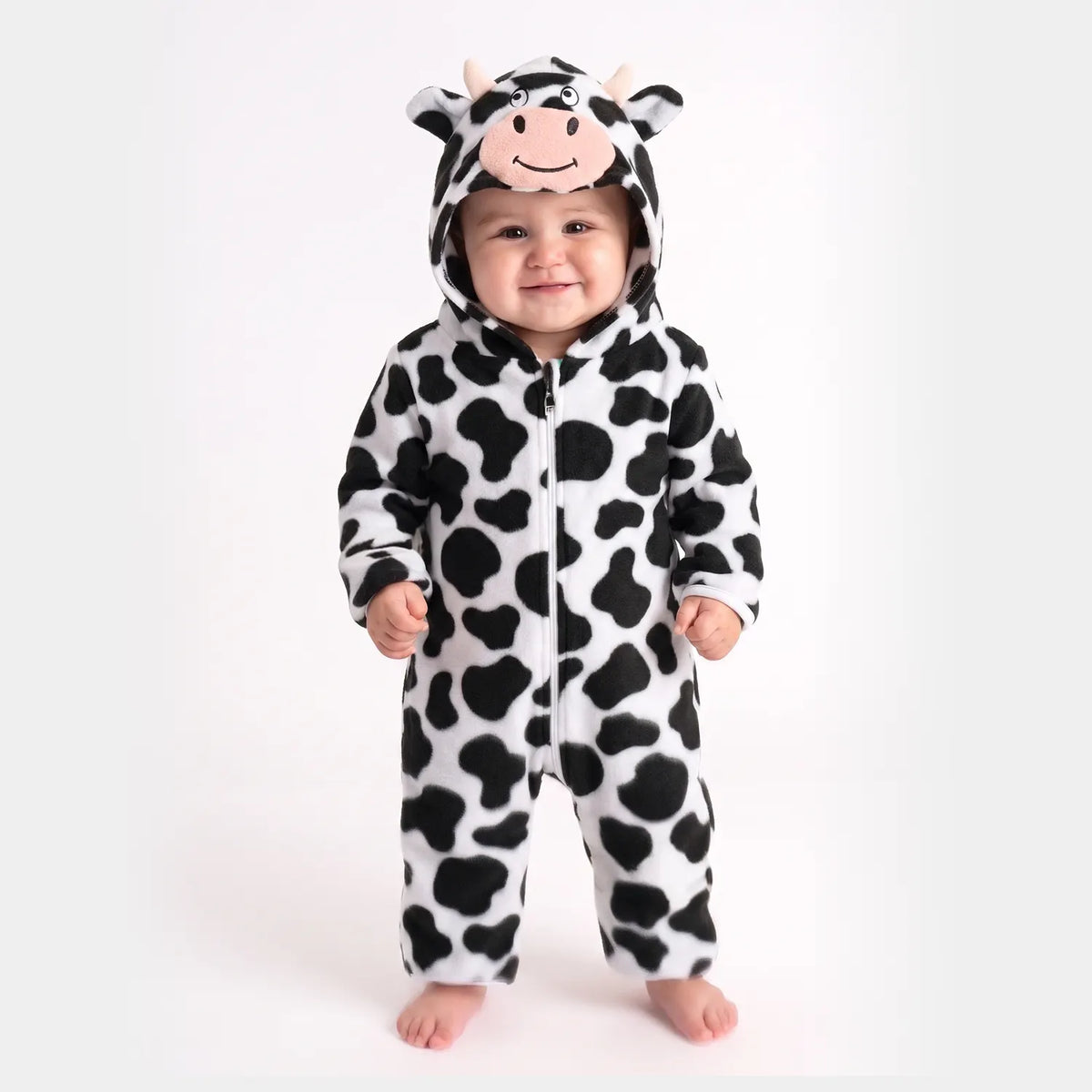 Cow Fleece Bunting