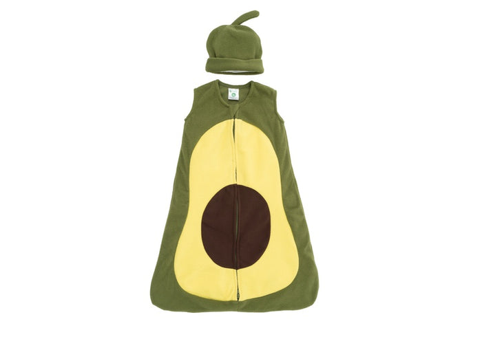 Avocado Fleece Wearable Blanket