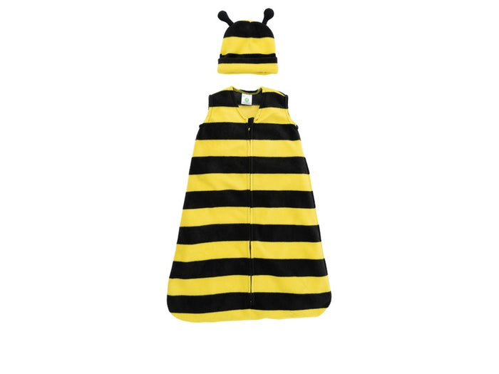 Bumble Bee Fleece Wearable Blanket