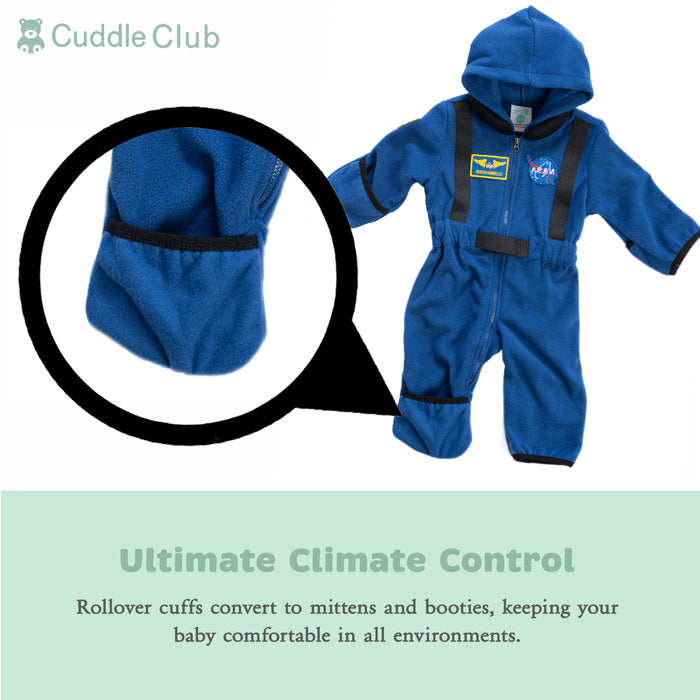 Astronaut Fleece Bunting