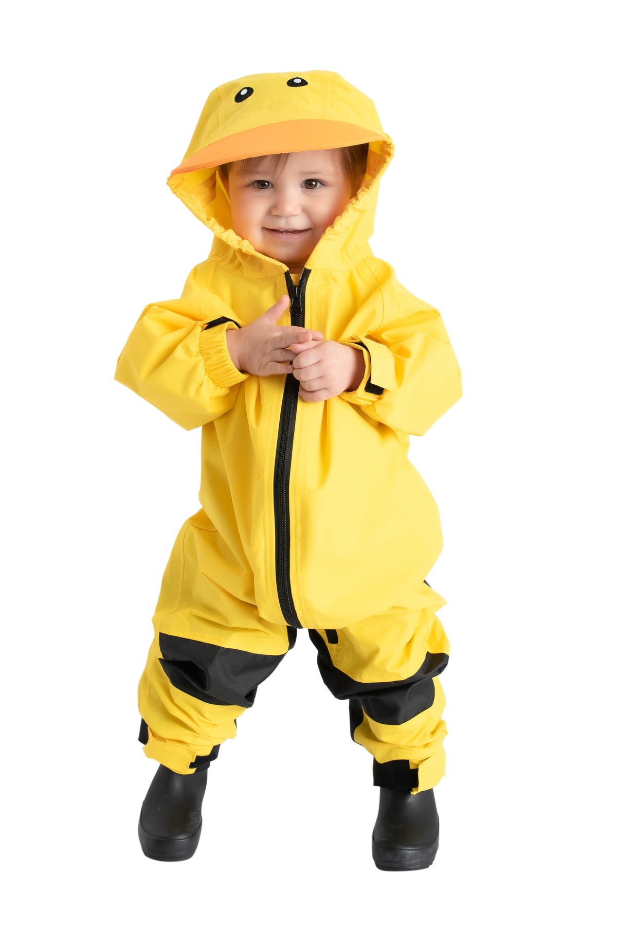 Rain Suit Little Girl Duck Raincoat Cartoon Rain Coats Duck