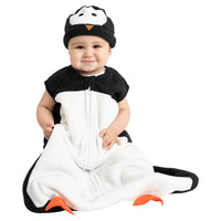 Penguin Baby Fleece Wearable Blanket